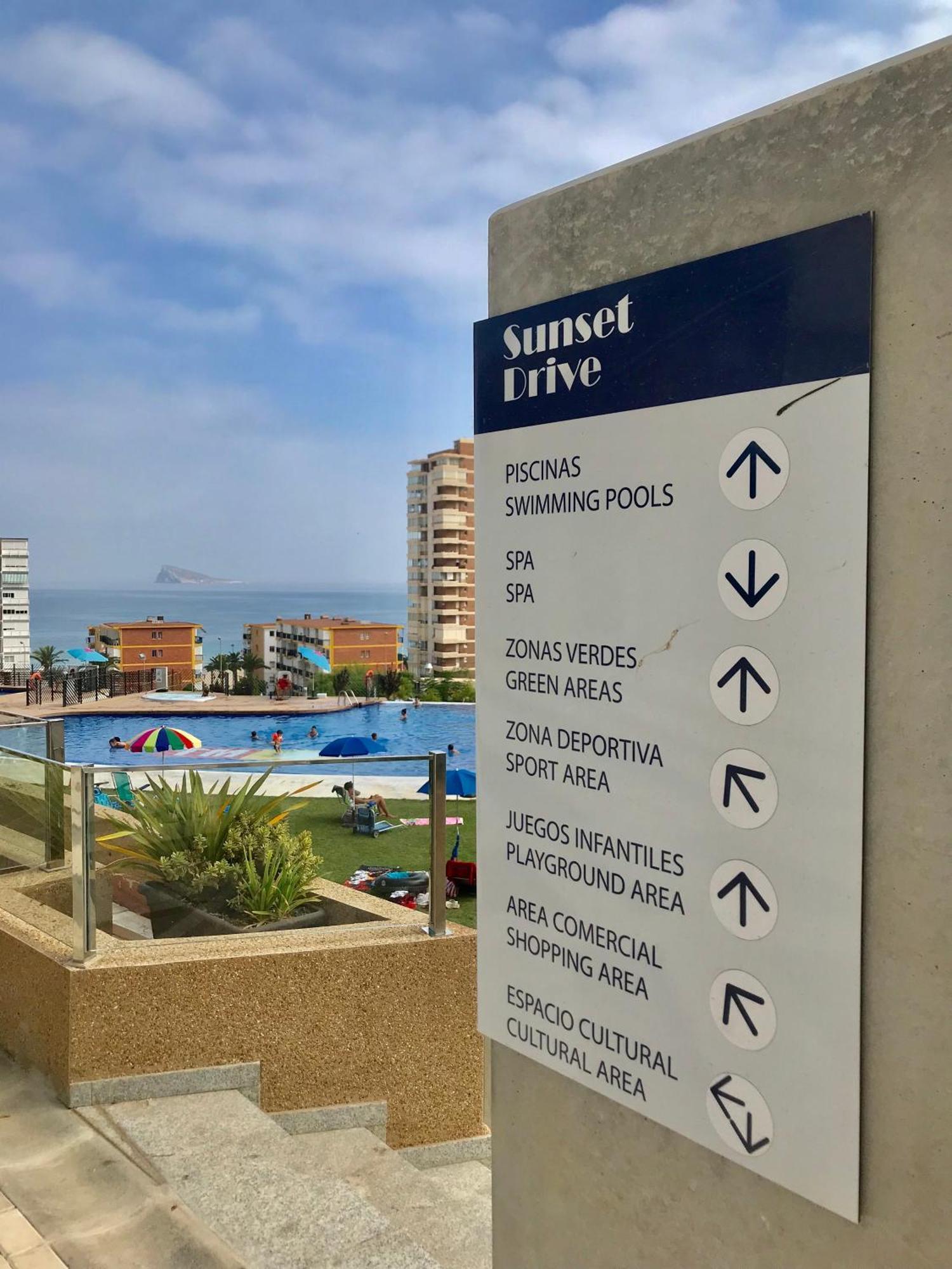 Sunset Drive Vistas Magicas Apartman Benidorm Kültér fotó